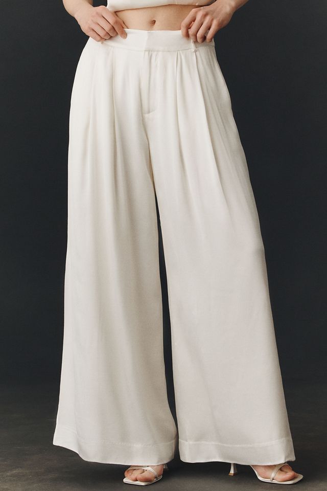 BHLDN Satin Palazzo Pants #1