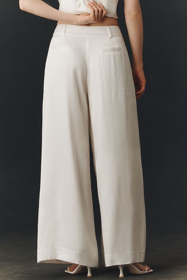 BHLDN Satin Palazzo Pants #2
