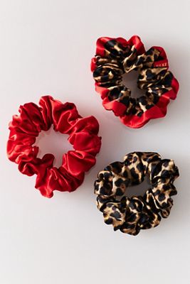 SILKE London Large Scrunchies, Set of 3