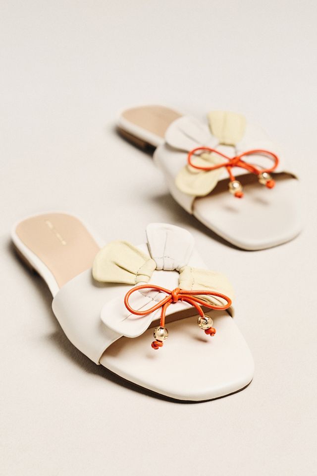 Maeve Flower Slide Sandals #1