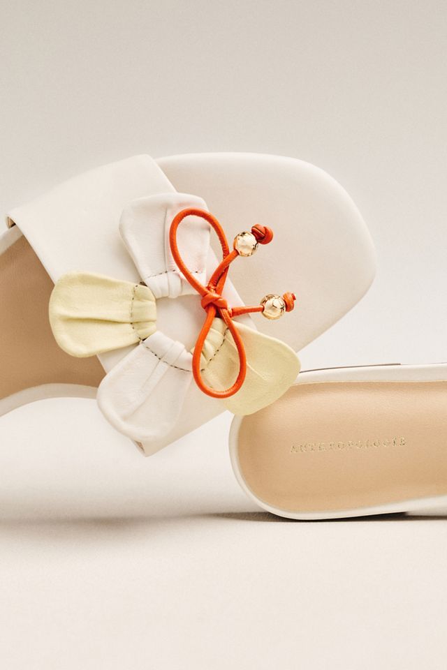 Maeve Flower Slide Sandals #2