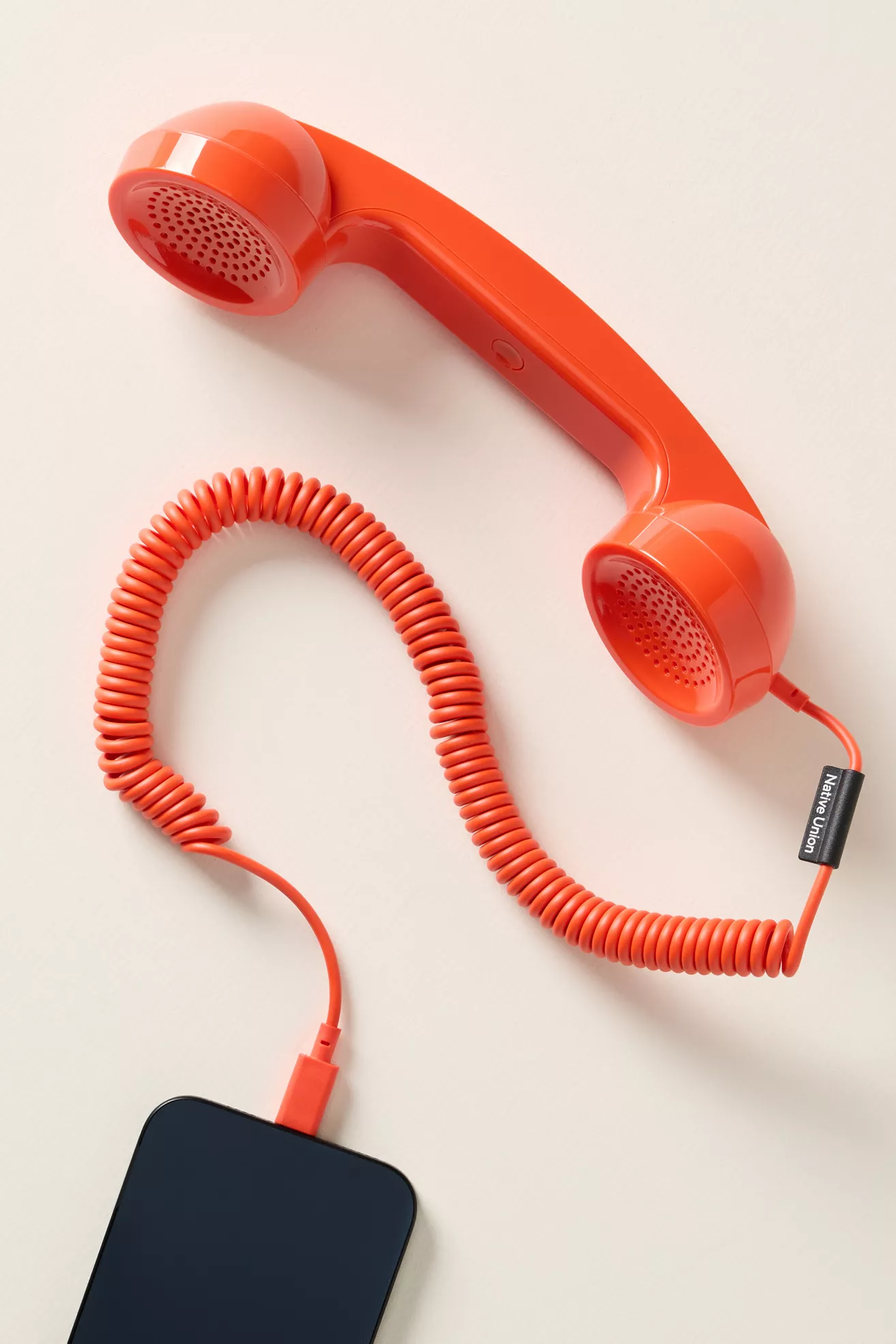 Retro Pop Phone (USB-C handset), Red