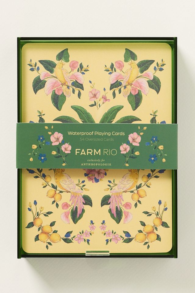 Farm Rio x Anthropologie Waterproof Playing Cards #1