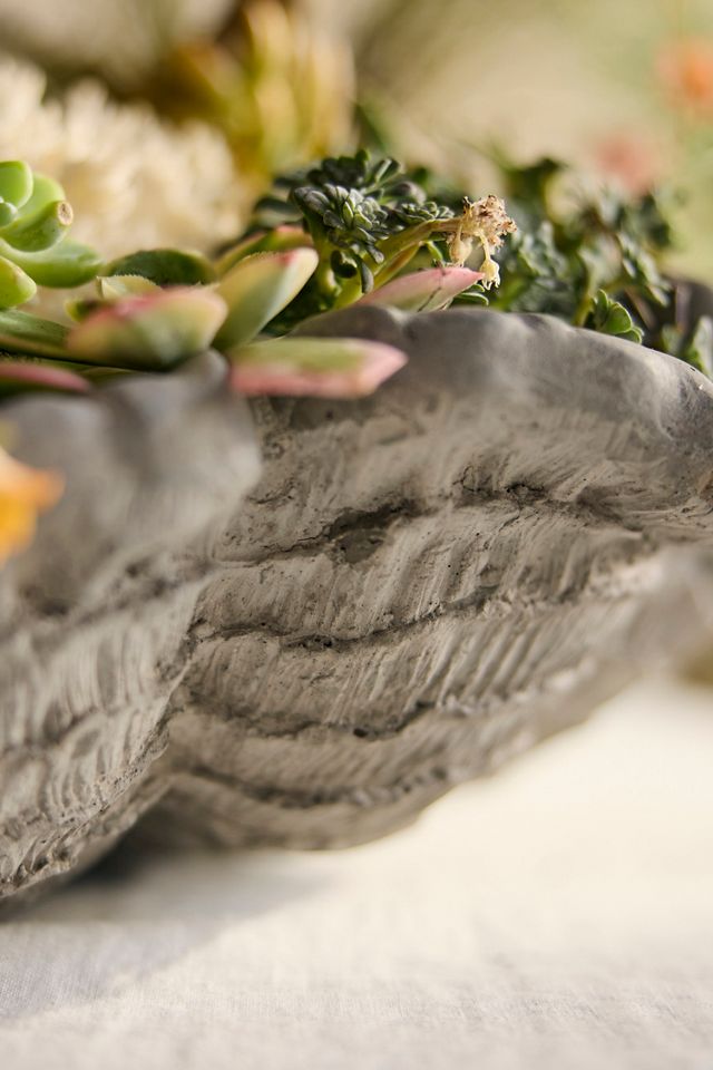Seashell Stone Planter #1