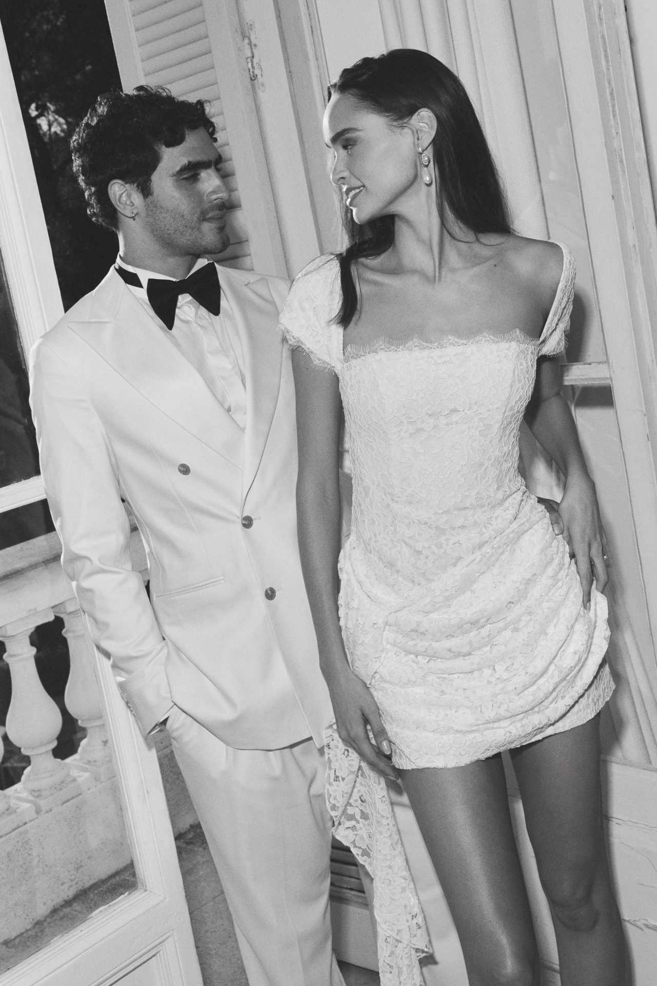 Elliatt Solenne Lace Mini Dress