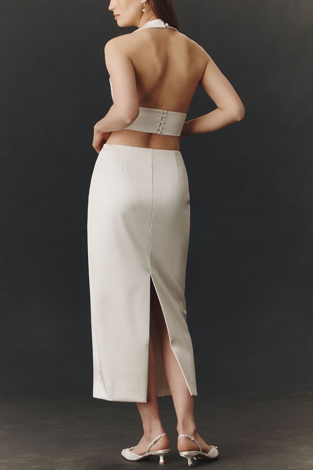 BHLDN Satin Maxi Skirt #2