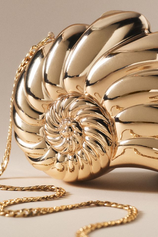 Olga Berg Shella Hardcase Clutch #1