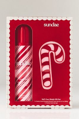 Sundae Self-Care Sleigh Whipped Shower Foam & Sponge Gift Set