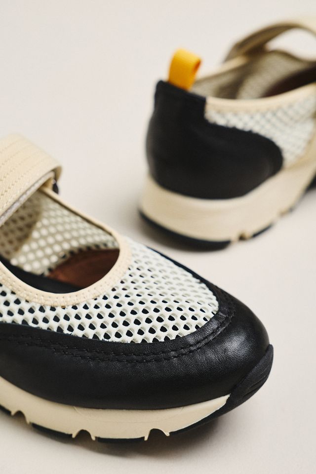 All Black Mesh Mary Jane Sneakers #2