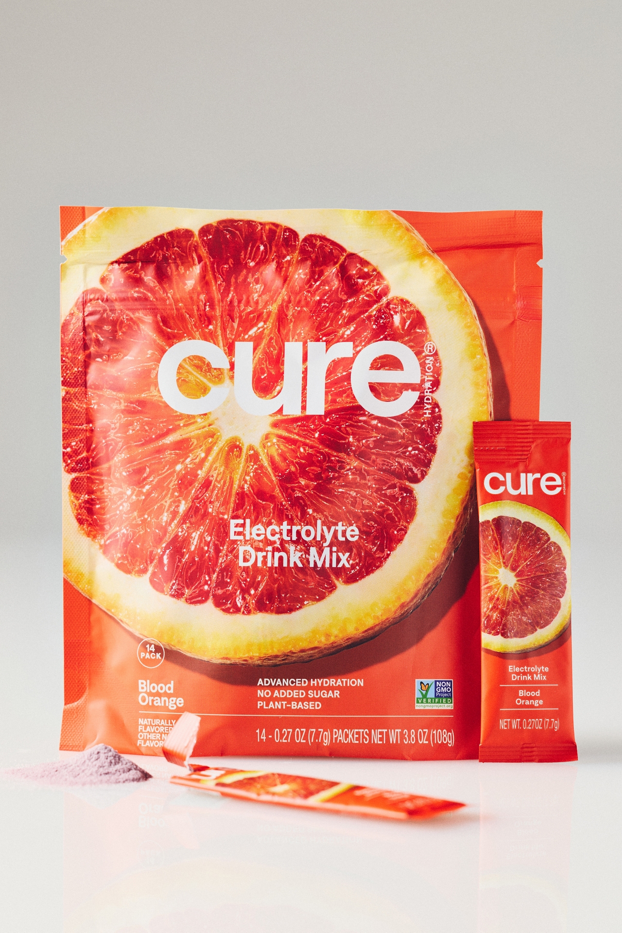 Cure Hydration Blood Orange Electrolyte Drink Mix