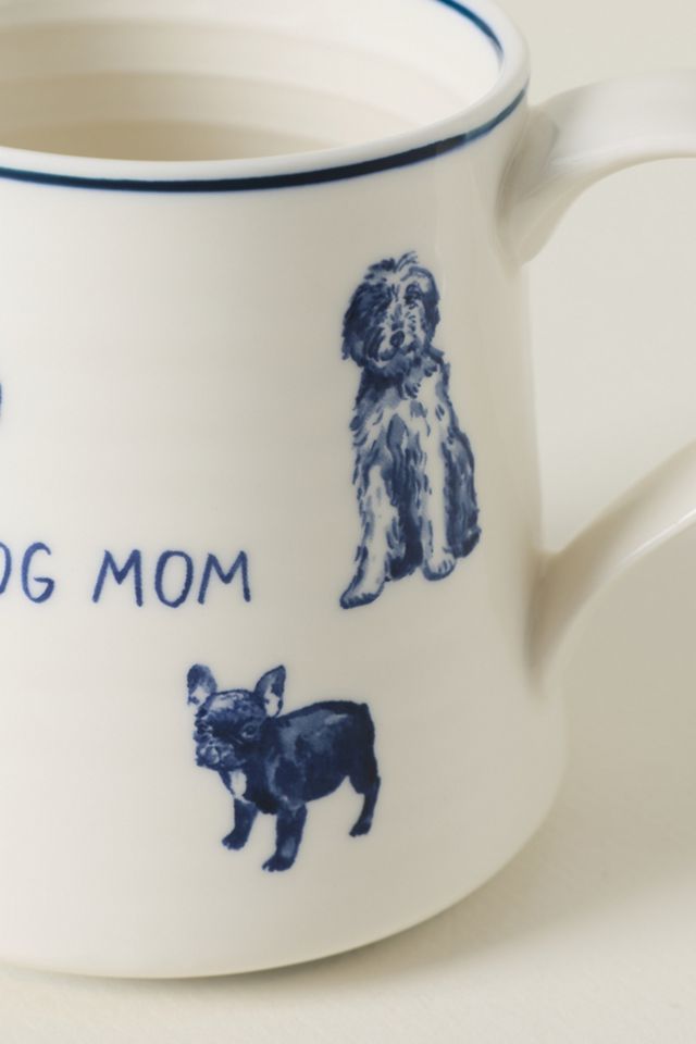 Molly Hatch Stoneware Dog and Cat Mom Mug #4