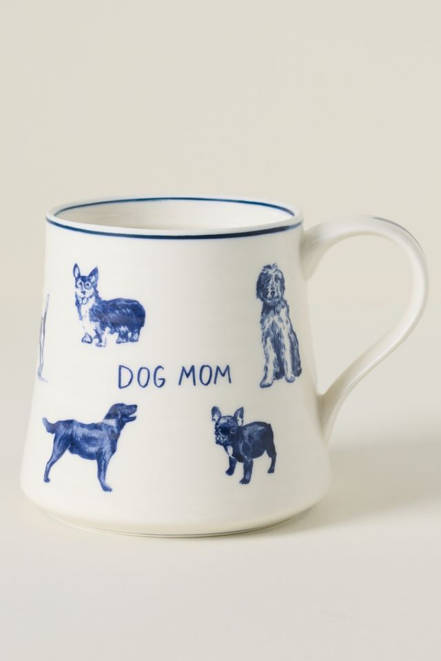 Molly Hatch Stoneware Dog and Cat Mom Mug #2