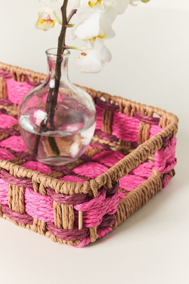 Color Woven Tray #1