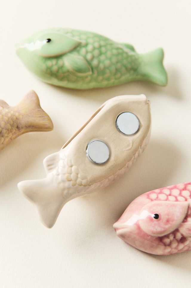 Imanes de Nevera de Peces, Juego de 4 #1