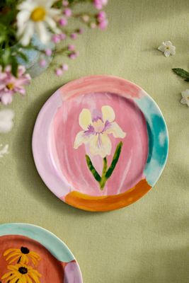 Danielle Kroll Making Spirits Bright Dessert Plate | AnthroHome