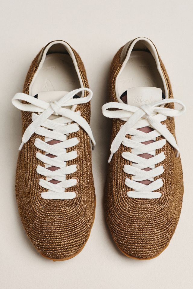 Paloma Barcelo Hester Raffia Sneakers #1