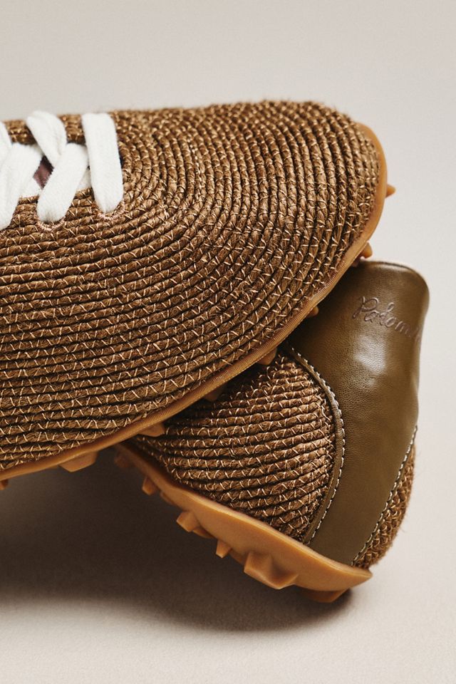 Paloma Barcelo Hester Raffia Sneakers #2