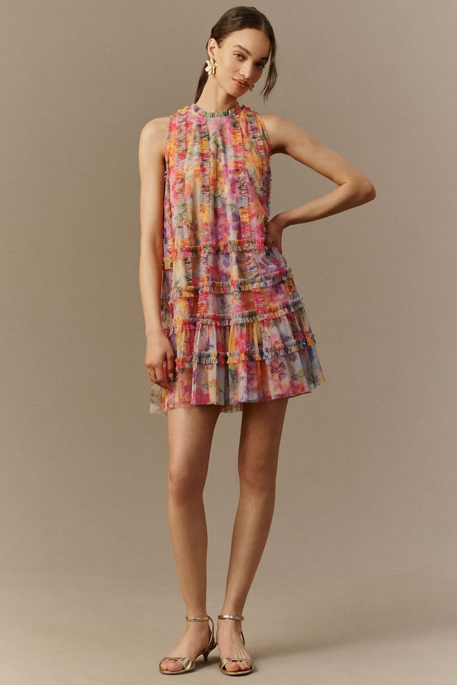 Mac Duggal Mesh Mini Dress #2