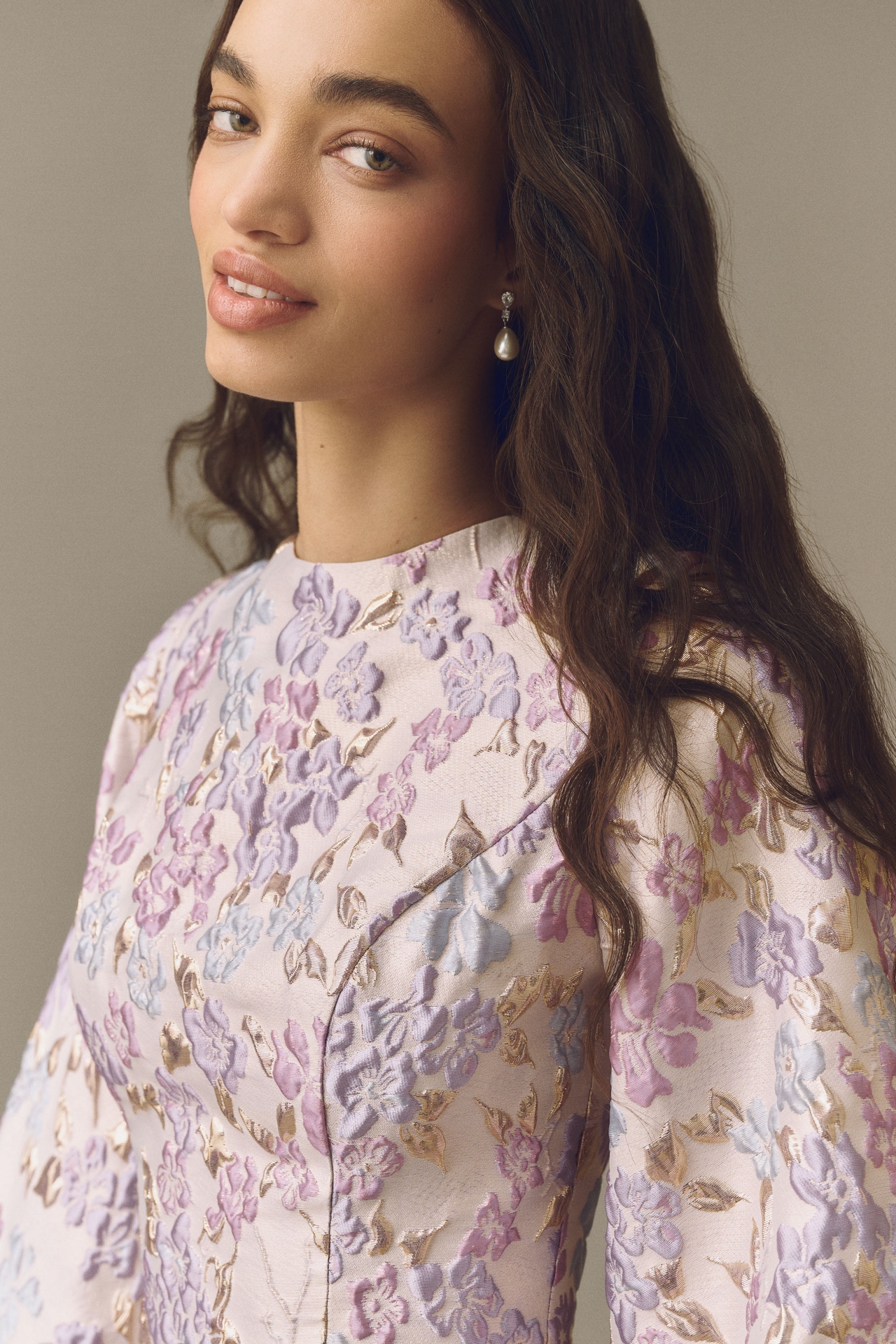 Mac Duggal Brocade Dress