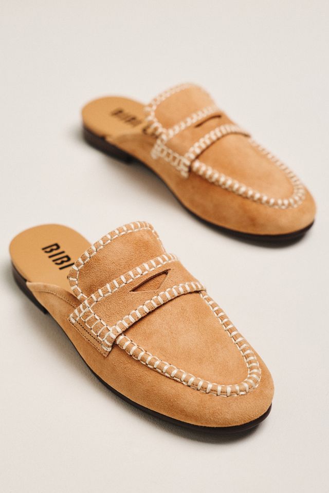 Bibi Lou Nela Suede Slip-On Loafers | Anthropologie
