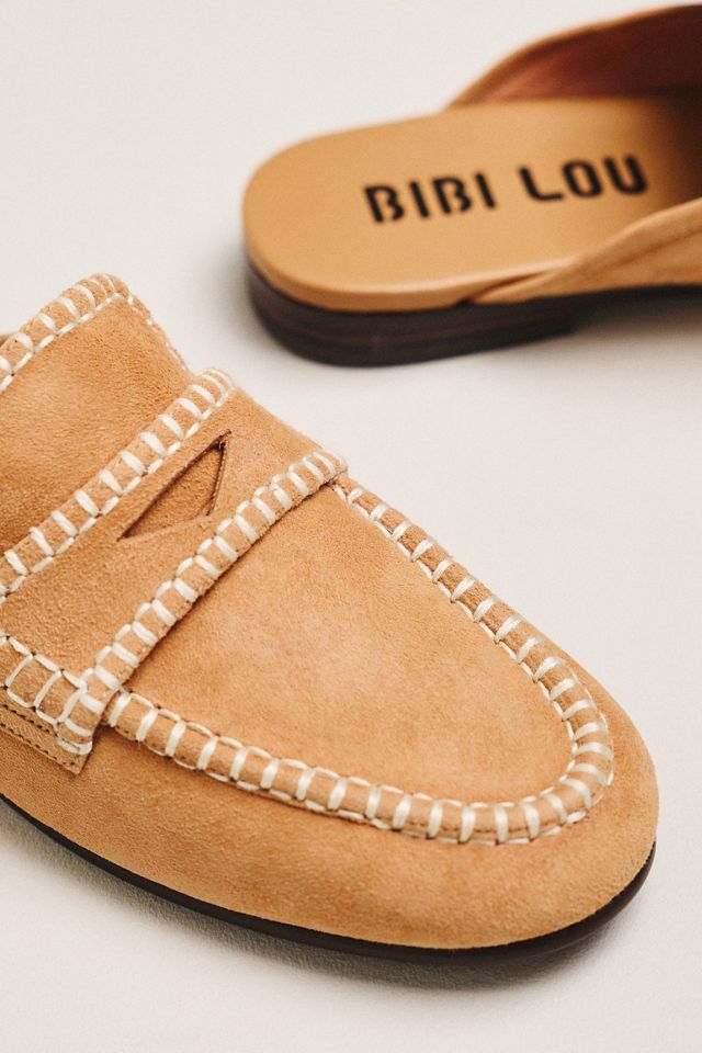 Bibi Lou Nela Suede Slip-On Loafers | Anthropologie