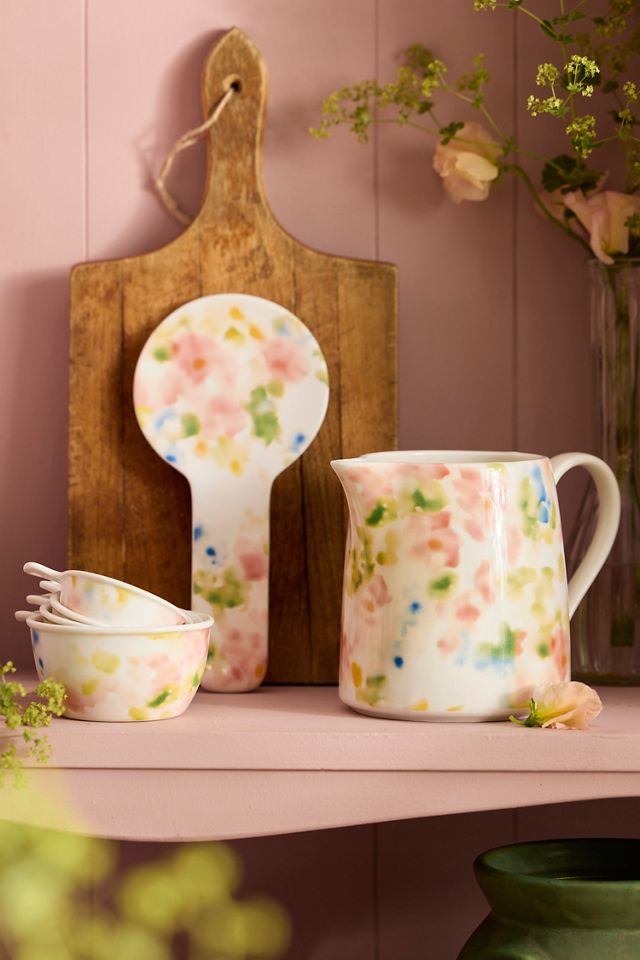 Watercolor Stoneware Measuring Cups, Set of 4 #2