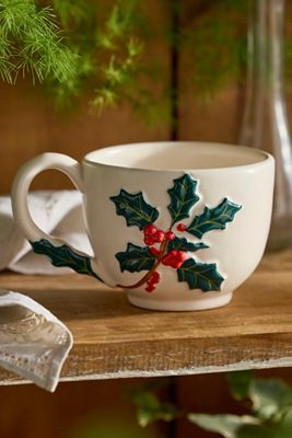 Flower of the Month Stoneware Mug