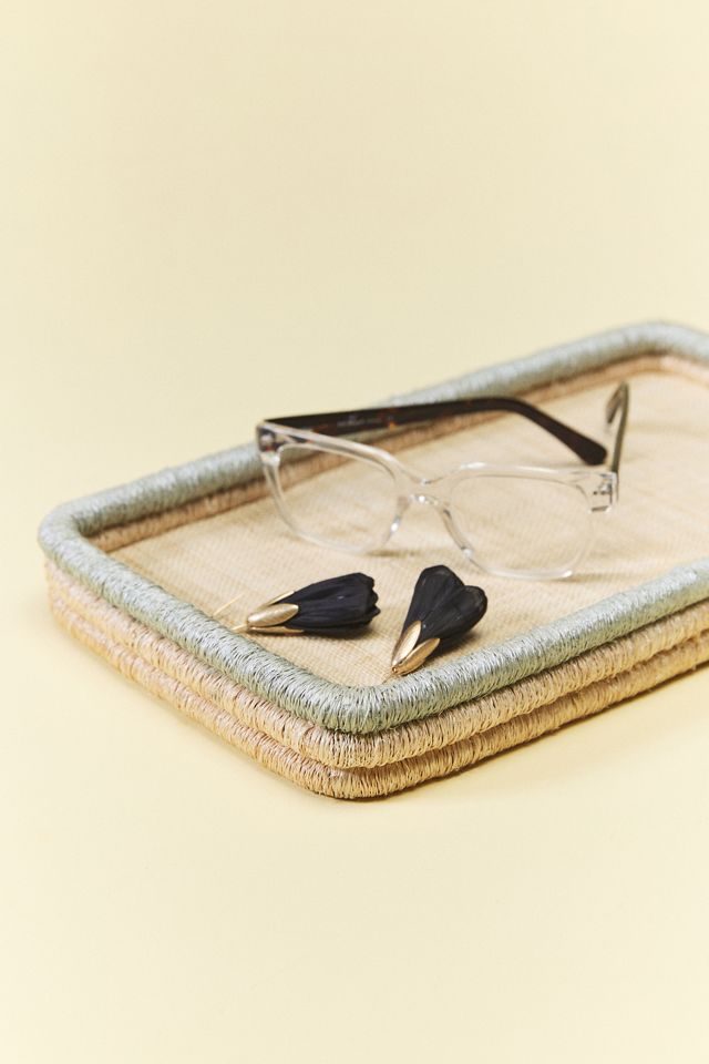 Coiled Rattan Tray #1