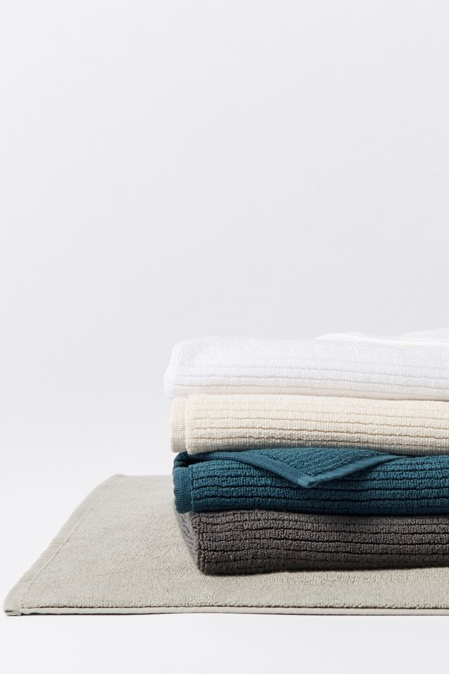 Coyuchi Temescal Organic Ribbed Bath Mat #2