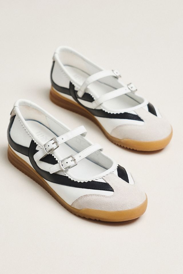 Bronx Cli-oo Double-Strap Mary Jane Sneakers | Anthropologie