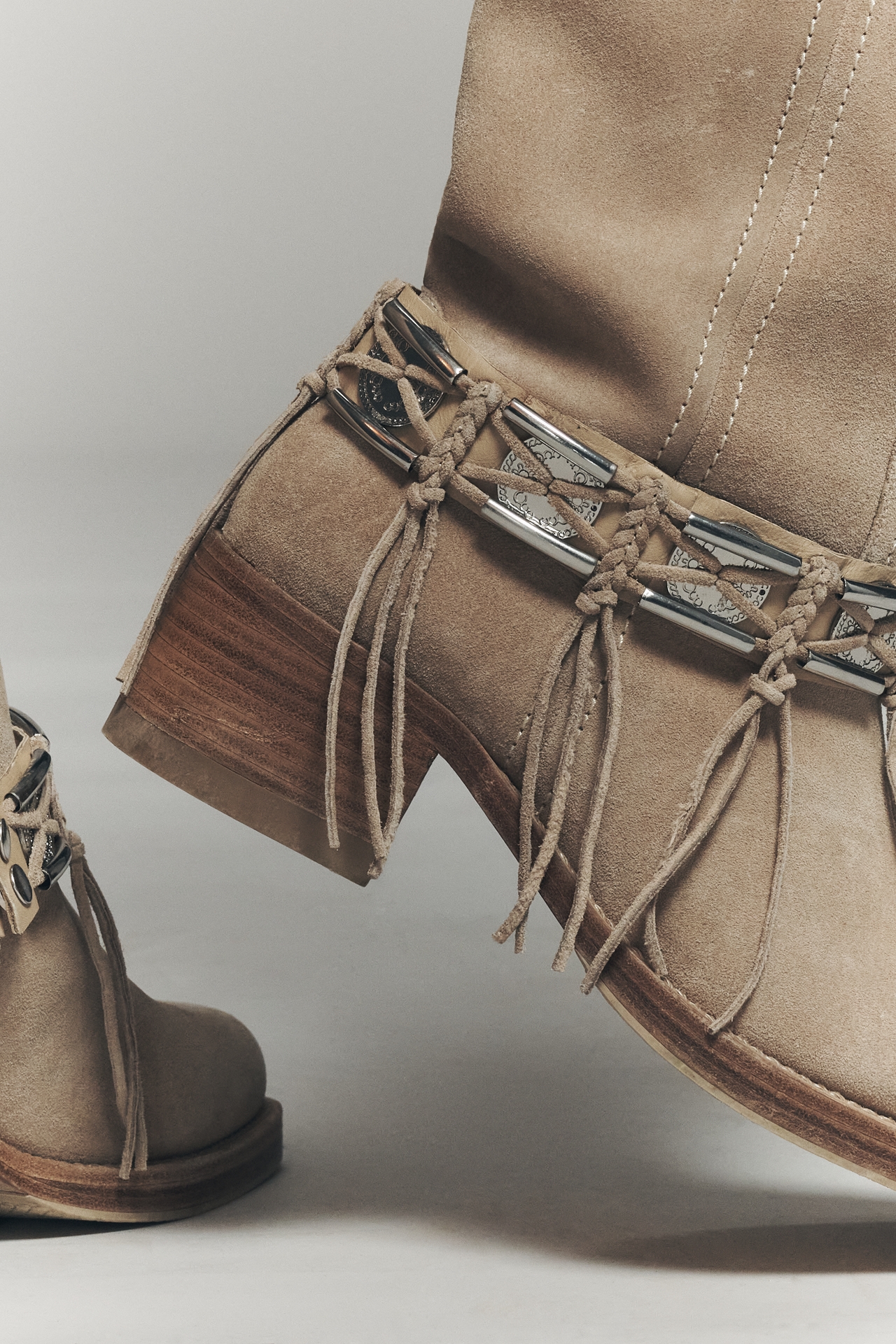 Bronx Kyley Fringe Boots