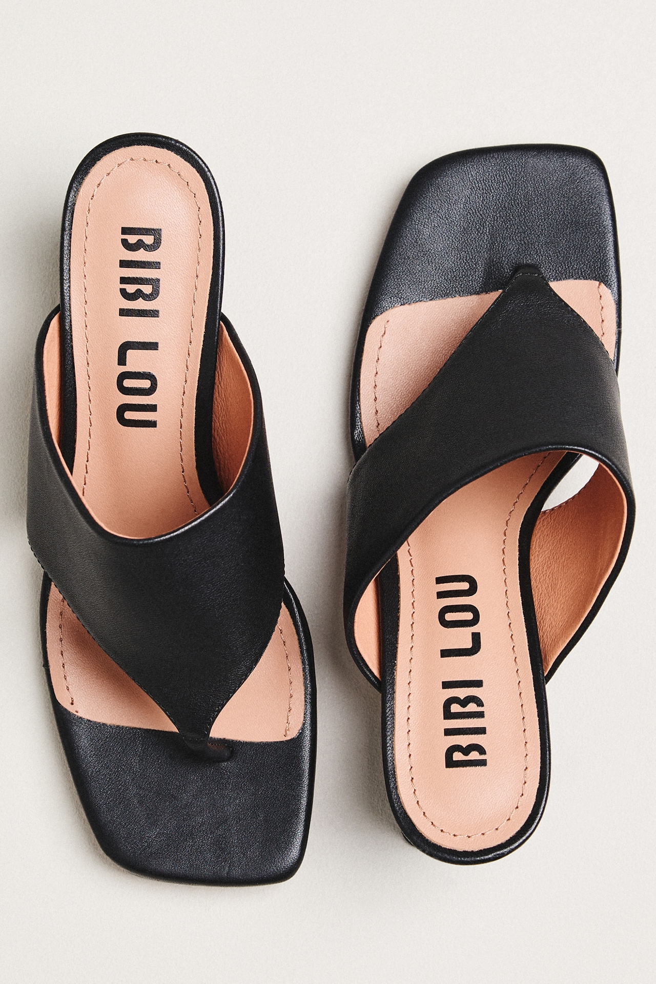 Bibi Lou Zia Heeled Thong Sandals