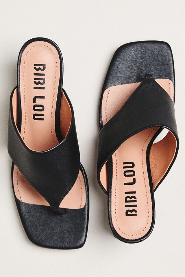 Bibi Lou Zia Heeled Flip-Flop Sandals #1