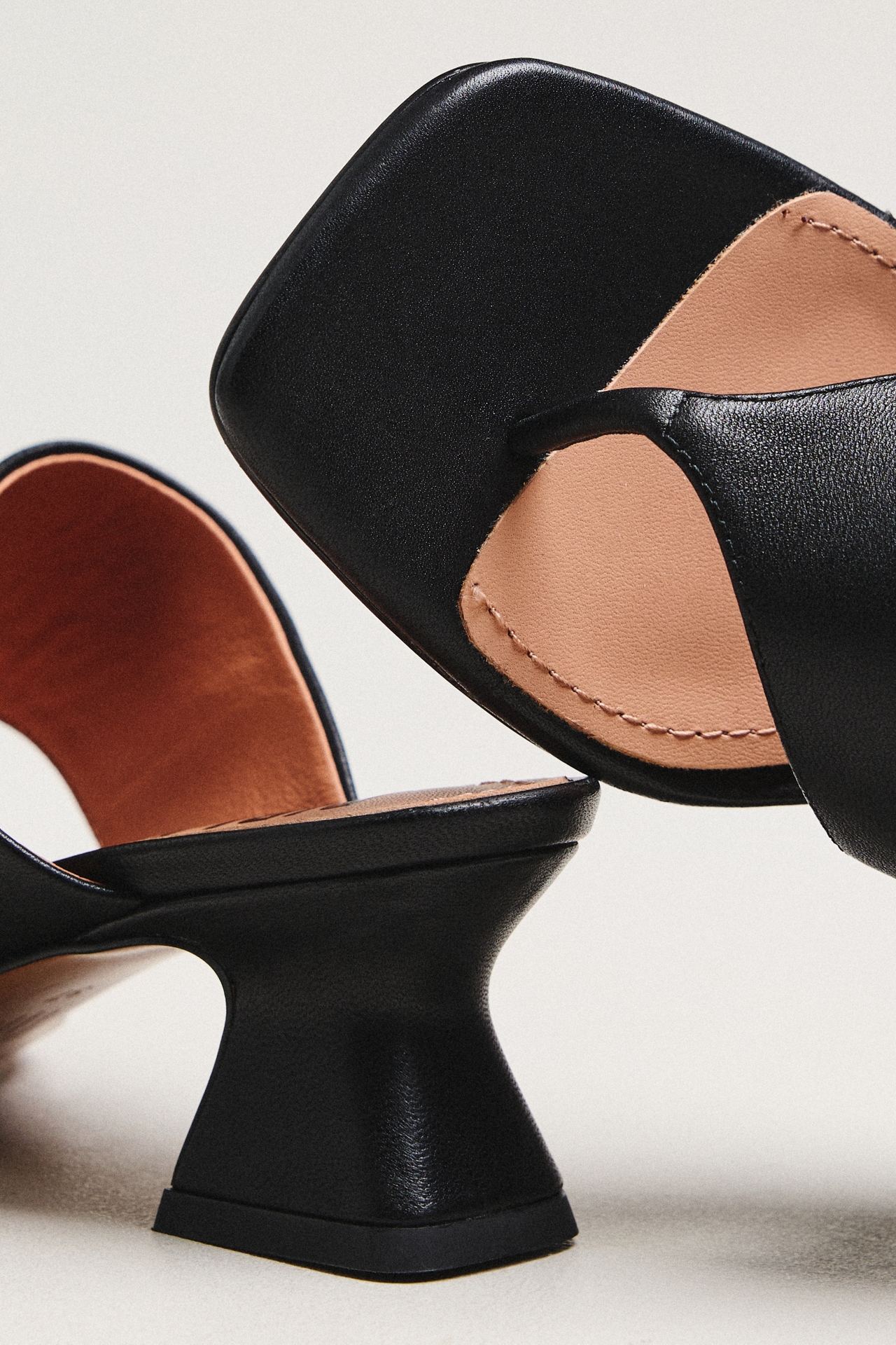 Bibi Lou Zia Heeled Thong Sandals