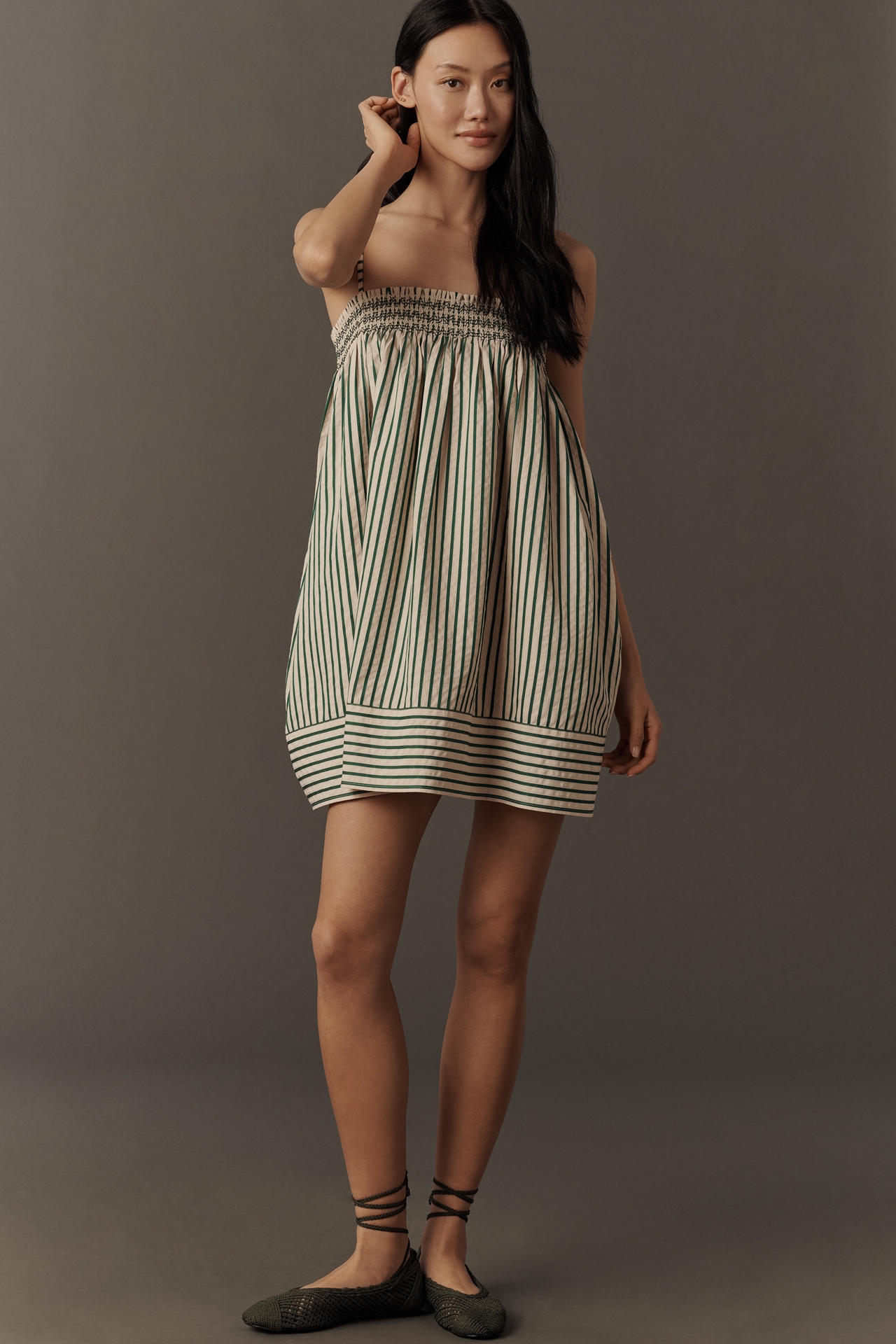 Bibi Lou Crochet Tie-Up Sandals