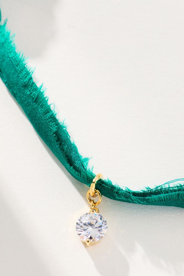 Cloverpost Silk Pendant Necklace #1