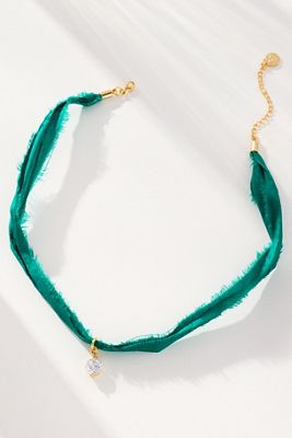 Cloverpost Silk Pendant Necklace