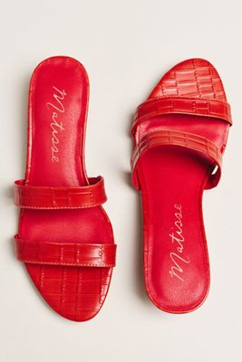 Matisse Waldorf Double-Strap Sandals