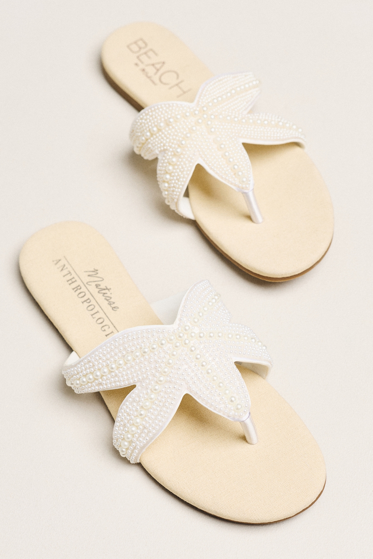 Beach by Matisse Sand Dollar Beaded Sandals