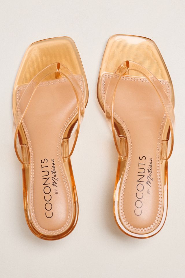Matisse Margo Flip-Flop Kitten Heel Sandals #1