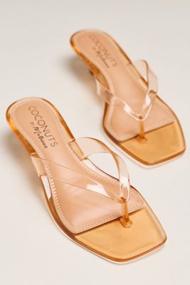 Matisse Margo Flip-Flop Kitten Heel Sandals