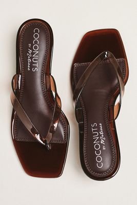 Matisse Margo Flip-Flop Kitten Heel Sandals