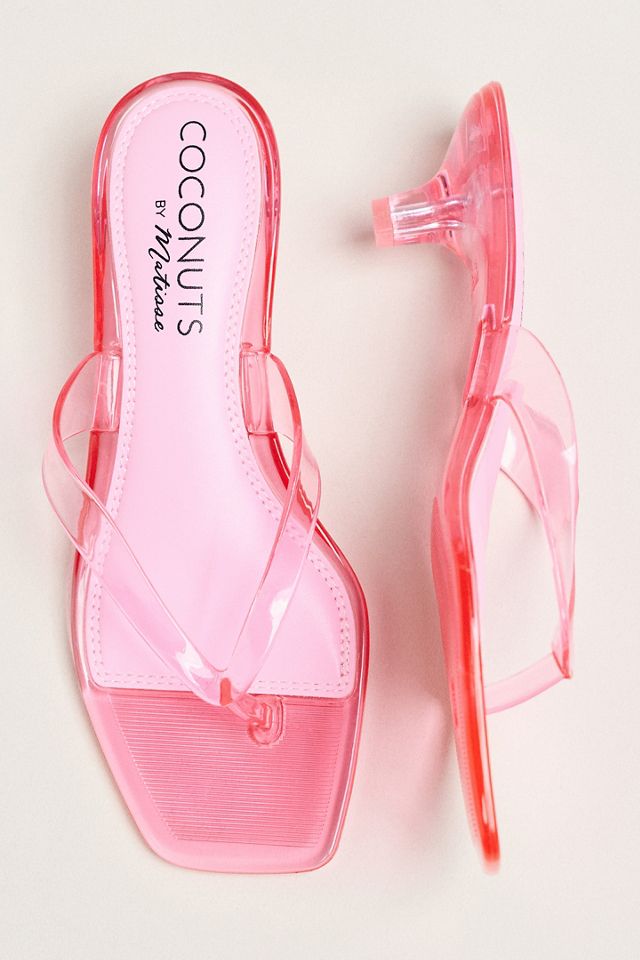 Matisse Margo Flip-Flop Kitten Heel Sandals #1