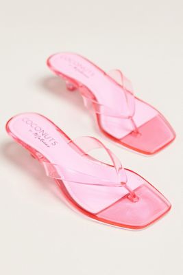 Matisse Margo Flip-Flop Kitten Heel Sandals