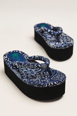 BC Footwear by Seychelles A Pretty Penny Platform Flip-Flops