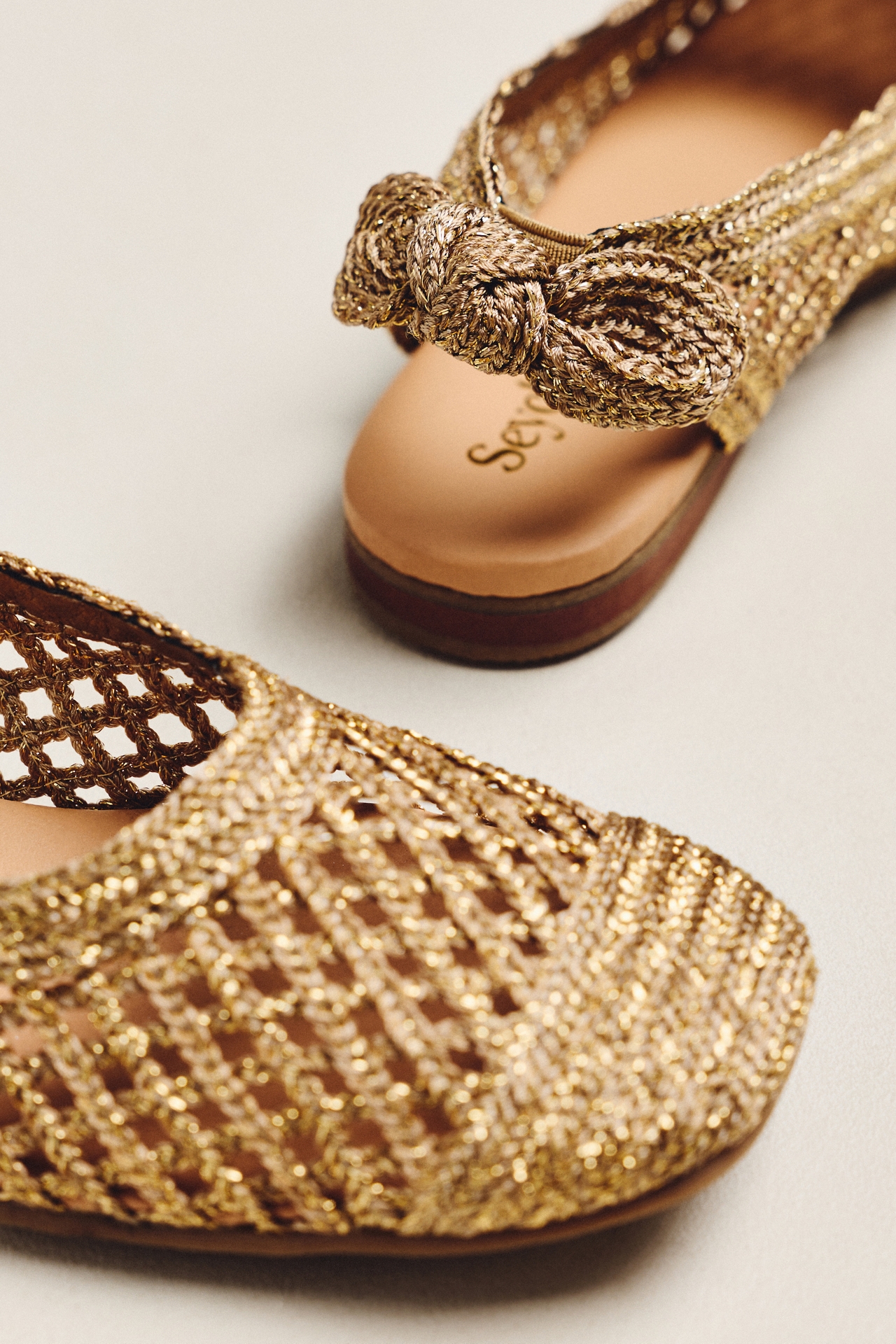 Seychelles Birdie Ankle-Tie Slingback Flats