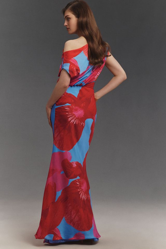 feminine maxi dresses Adalyn Maxi Dress - Blue