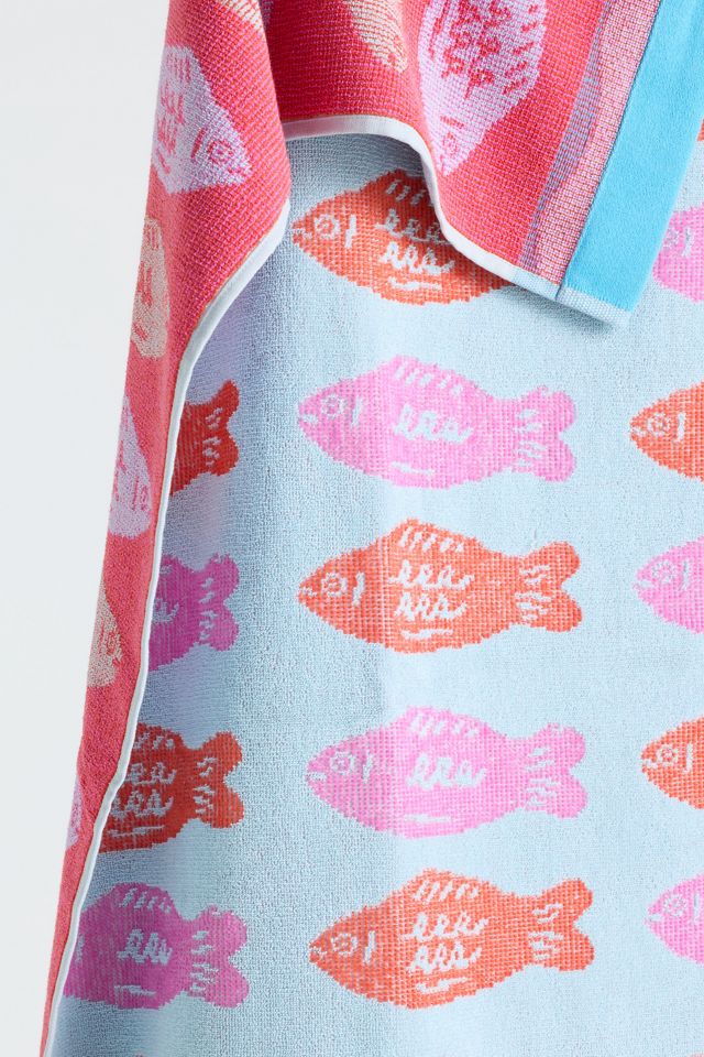 Cotton Jacquard Icon Beach Towel Collection #2