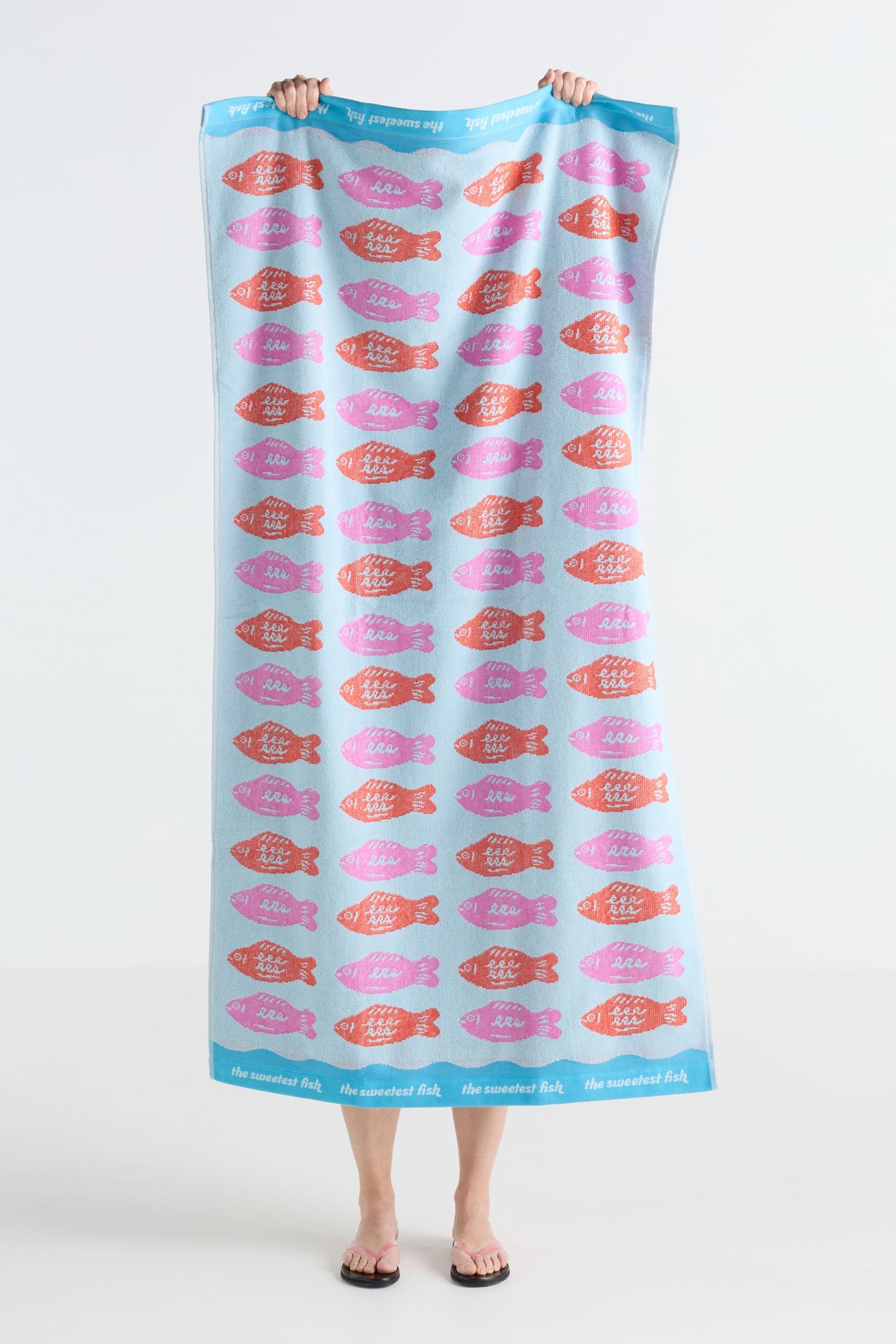 Cotton Jacquard Icon Beach Towel