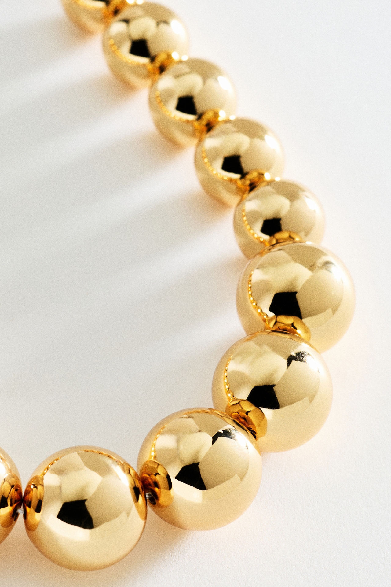 Chunky Ball Chain Collar Necklace